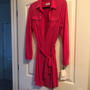 Calvin Klein shirt dress
